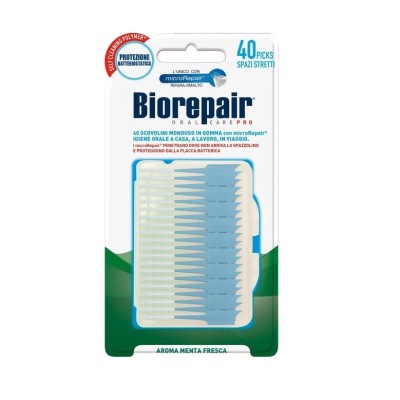 Biorepair Disposable Rubber Picks S - Mezizubní párátka 40.0ks