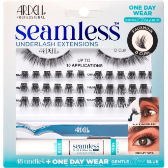 Ardell Seamless Underlash Extensions Kit Fauxmink D Curl - Doplňovací