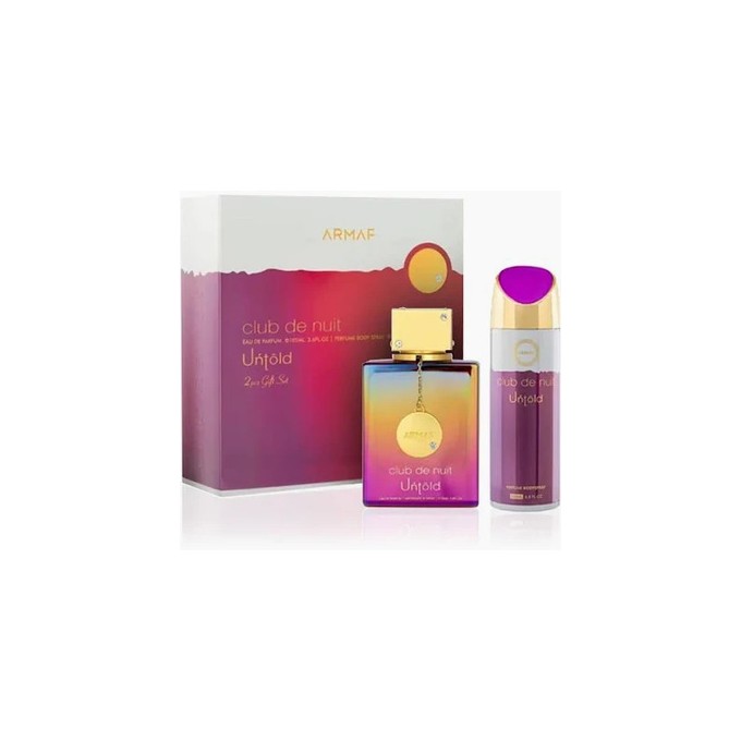 Armaf Club De Nuit Untold Dárková sada EDP 105 ml a tělový sprej 200 ml 105ml