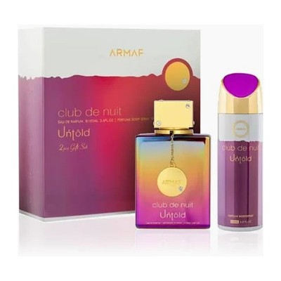 Armaf Club De Nuit Untold Dárková sada EDP 105 ml a tělový sprej 200 ml 105ml