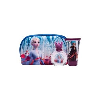 Dětské parfémy Frozen II SET EDT 50 ml + shower gel 100 ml + cosmetic bag 50ml