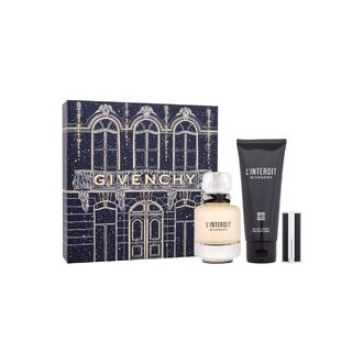 Givenchy Givenchy L'Interdit Gift set EDP 50 ml, body lotion 75 ml and lipstick 1,5 g 50ml