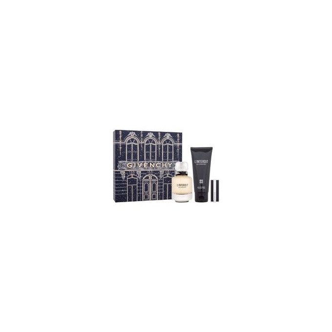 Givenchy Givenchy L'Interdit Gift set EDP 50 ml, body lotion 75 ml and lipstick 1,5 g 50ml