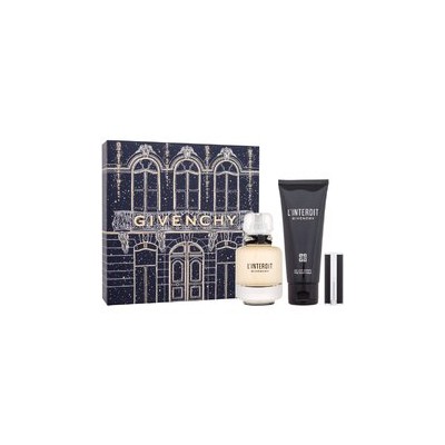 Givenchy Givenchy L'Interdit Gift set EDP 50 ml, body lotion 75 ml and lipstick 1,5 g 50ml