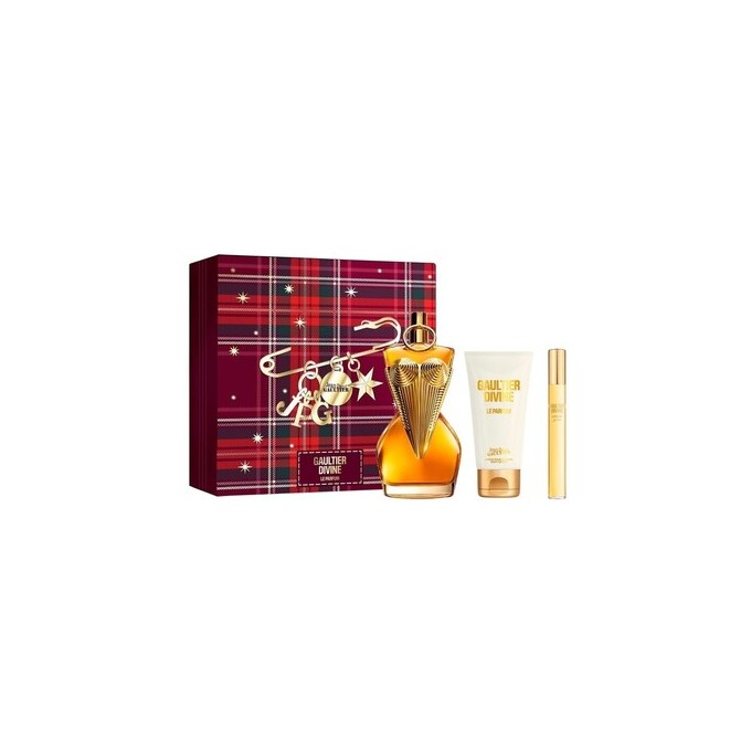 Jean Paul Gaultier Divine Le Parfum Dárková sada EDP 100 ml, miniaturka EDP 10 ml a tělové mléko 75 ml 100ml