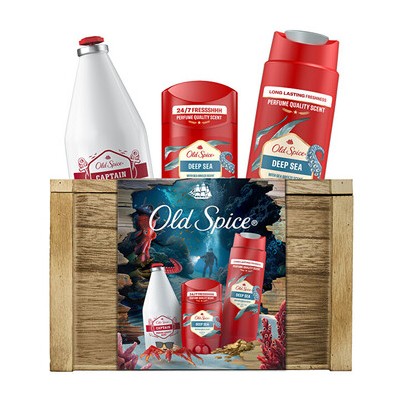 Old Spice Deep Sea Gift Set - body care gift set