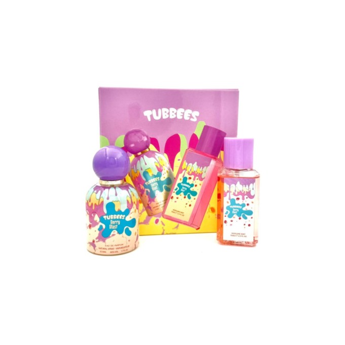 Tubbees Berry Blast Dárková sada EDP 50 ml a tělový sprej 75 ml 50ml