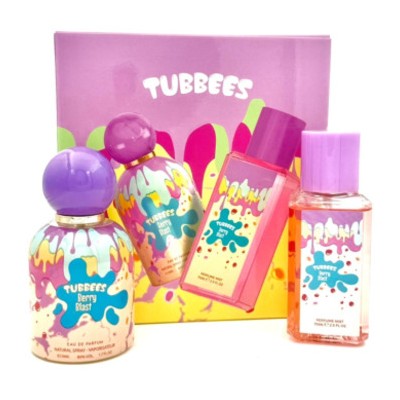 Tubbees Berry Blast Dárková sada EDP 50 ml a tělový sprej 75 ml 50ml