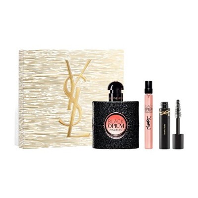 Yves Saint Laurent Black Opium Dárková sada EDP 50 ml, miniaturka EDP 10 ml a řasenka 2 ml 50ml