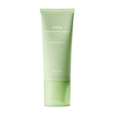 Abib Heartleaf Mild Sunscreen SPF 50+ - Ochranný krém 50ml