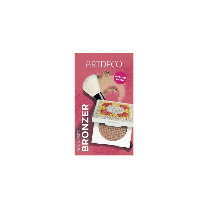 Artdeco Bronzing Powder St. Tropez & Powder Brush Set - Sada bronzeru a štětce
