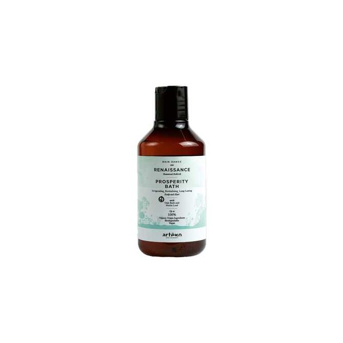 Art go Rain Dance Renaissance Prosperity Bath - Vyživující šampon pro slabé a poškozené vlasy 300ml