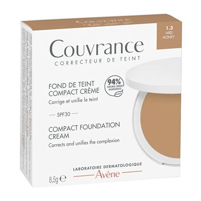 Av ne Couvrance Compact Foundation Cream SPF 30 - Kompaktní krémový make-up 8,5 g 1.4 Golden