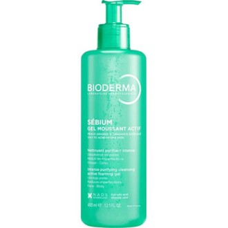 Bioderma Intense Purifying Cleansing Active Foaming Gel - Čisticí pleťový gel 400ml