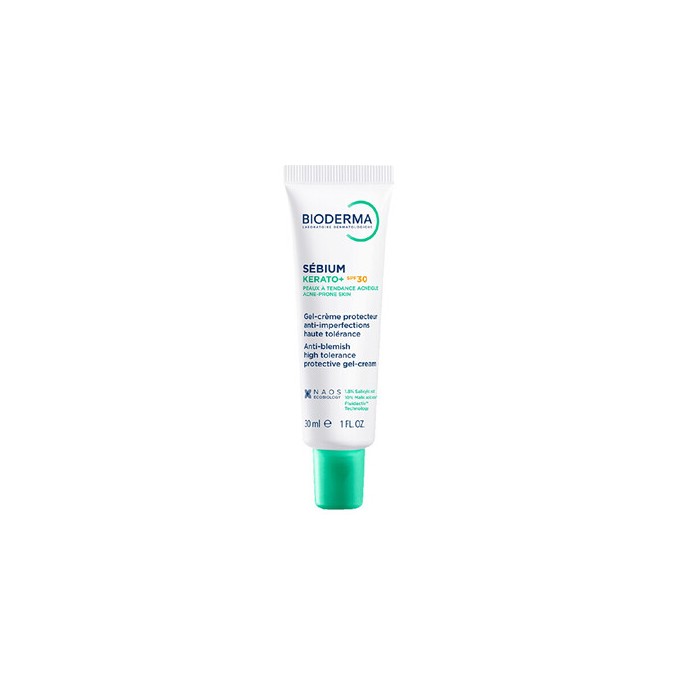 Bioderma Sébium Kerato+ Gel-Cream SPF 30 - Péče proti nedokonalostem pleti