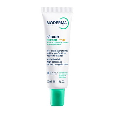 Bioderma Sébium Kerato+ Gel-Cream SPF 30 - Péče proti nedokonalostem pleti