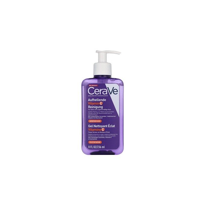 CeraVe Brightening Vitamin C Cleanser - Rozjasňující čisticí gel 236ml