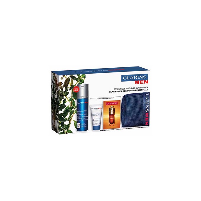 Clarins Homme Age-Defying Essentials Set - Dárková sada