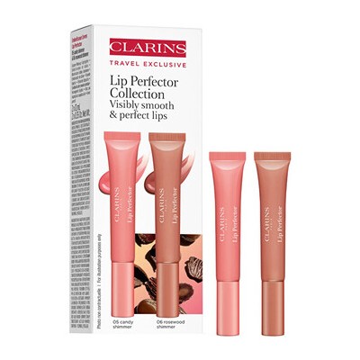 Clarins Lip Perfector Duopack - Sada lesků na rty 12ml
