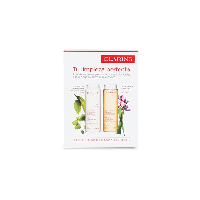 Clarins Lotion Tonique Hydratante Set - Dárková sada pleťové péče
