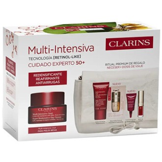 Clarins Multi Intensiva Set - Dárková sada pro suchou pleť