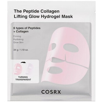 COSRX The Peptide Collagen Lifting Glow Hydrogel Mask - Liftingová pleťová maska 34.0g
