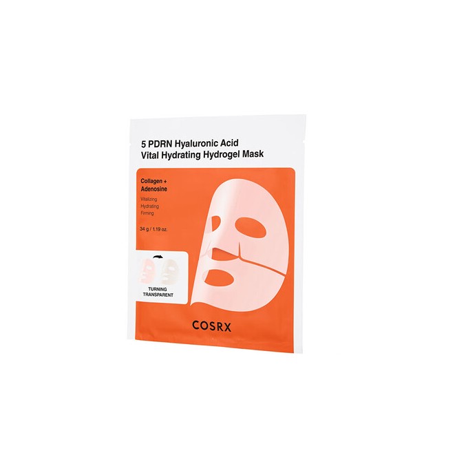 COSRX Vital Hydrating Hydrogel Mask - Hydratační pleťová maska 34.0g