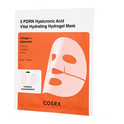 COSRX Vital Hydrating Hydrogel Mask - Hydratační pleťová maska 34.0g