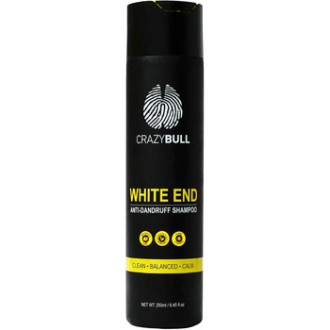 CrazyBull White End Anti-Dandruff Shampoo - Šampon proti lupům 250ml