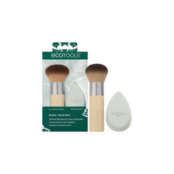 EcoTools Blend + Blur Duo - Sada pro dokonalý make-up 0ml