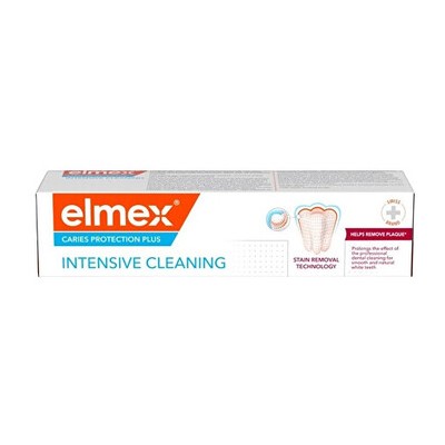 Elmex Caries Protection Plus Intensive Cleaning Toothpaste - Zubní pasta 75ml