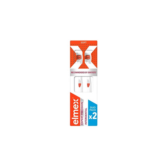 Elmex Expert Precision Interdental Toothbrush Soft - Zubní kartáček ( 2 ks )