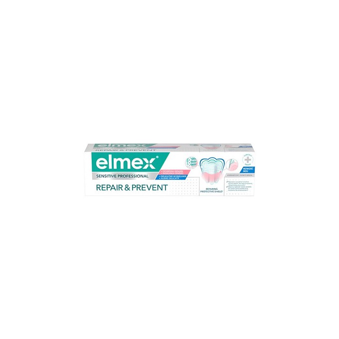 Elmex Sensitive Professional Repair & Prevent Tootbrush New - Zubní pasta 75ml