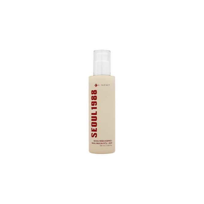 K-Secret SEOUL 1988 Essence Snail Mucin 97% + Rice - Pleťová esence se šnečím mucinem a rýží 100ml