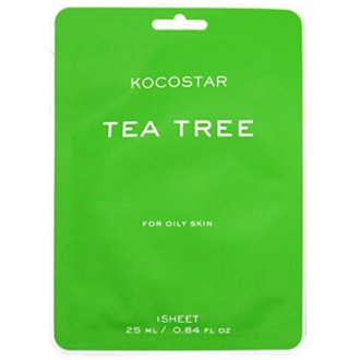 Kocostar Tea Tree Sheet Mask - Pleťová maska proti nedokonalostem 25ml
