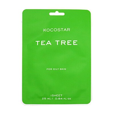 Kocostar Tea Tree Sheet Mask - Pleťová maska proti nedokonalostem 25ml