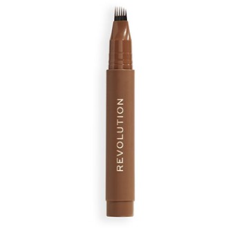 Makeup Revolution Instant Brow Hair Pen - Pero na obočí 1,8 ml Warm Brown
