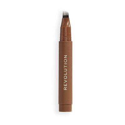 Makeup Revolution Instant Brow Hair Pen - Pero na obočí 1,8 ml Warm Brown