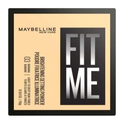 Maybelline Fit Me! Brightening Setting Powder - Rozjasňující pudr 15 g 0ml 03