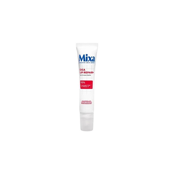 Mixa Cica Lip Repair+ Lip & Nose Balm - Balzám na rty a okolí nosu 10ml