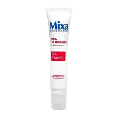 Mixa Cica Lip Repair+ Lip & Nose Balm - Balzám na rty a okolí nosu 10ml