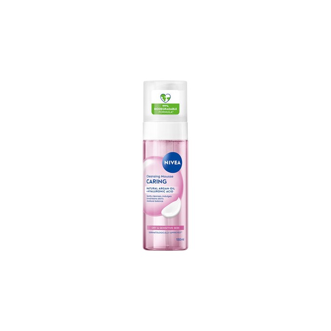 Nivea Cleansing Mousse - Čisticí pěna pro suchou a citlivou pleť 150ml