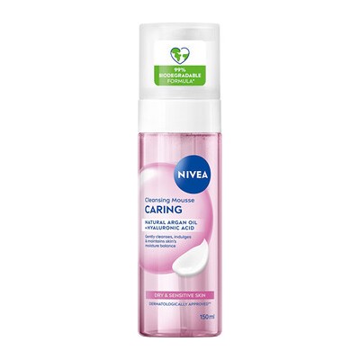 Nivea Cleansing Mousse - Čisticí pěna pro suchou a citlivou pleť 150ml