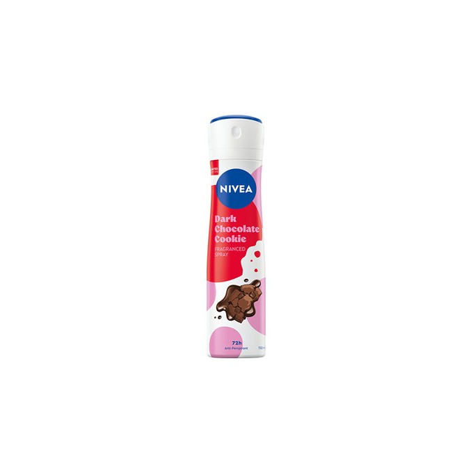 Nivea Dark Chocolate Cookie Antiperspirant - Antiperspirant ve spreji 150ml