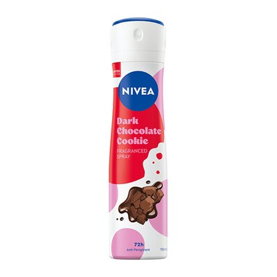 Nivea Dark Chocolate Cookie Antiperspirant - Antiperspirant ve spreji 150ml