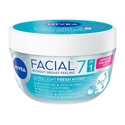 Nivea Facial Hydro Gel Fresh - Osvěžující pleťový gel 100ml