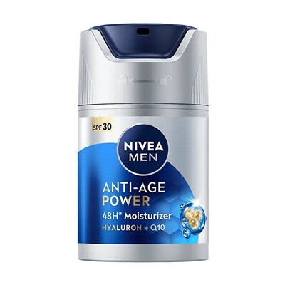 Nivea Men Anti-Age Power Moisturizer SPF 30 - Hydratační krém 50ml