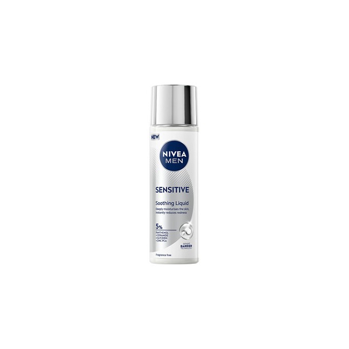 Nivea Men Sensitive Soothing Liquid - Lehký zklidňující fluid 100ml