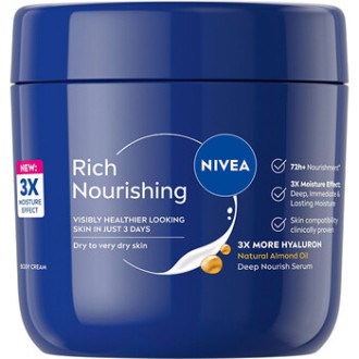 Nivea Rich Nourishing Body Cream - Tělový krém 400ml