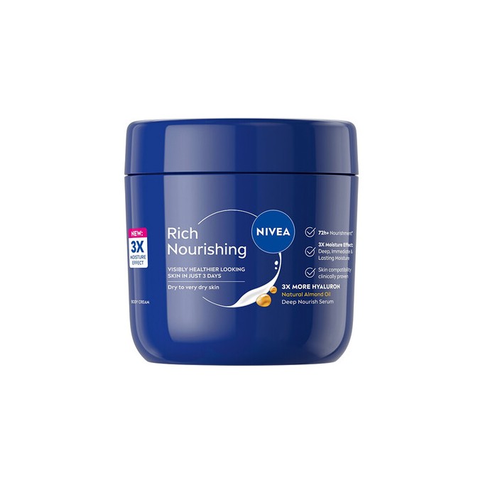 Nivea Rich Nourishing Body Cream - Tělový krém 400ml
